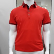 메쉬소재 요꼬에리 반소매티셔츠 N18MMTS009RE