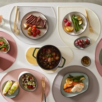 까사무띠 아모르 실리콘매트 테이블매트 식탁매트 아망떼 집들이선물 퀴진드마망, 메쪼, 그레이