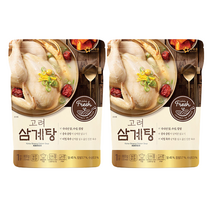 아워홈 고려 삼계탕 800g x2봉 즉석탕 즉석국, 2개