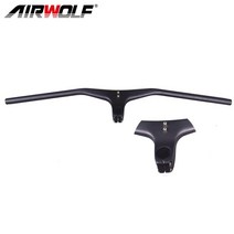 카본핸들바 Airwolf 전체 탄소 통합 mtb 자전거 핸들 바 산악 스템, [01] Black-Matte