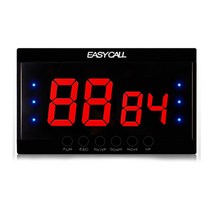 이지콜 호출벨 + 수신기 세트 (번호표 공짜) 레드, 13) EY-2002 모니터 + 호출벨 레드 12개