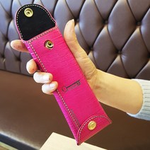 로스킨 필통파우치반제품 DIY 수업용키트(소가죽) 가죽공예 DIY 패키지, 악어 밤색, 1개