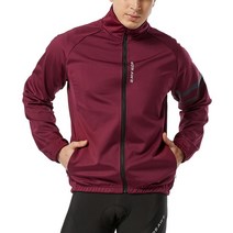 마운틴파카 대장패딩 Wosawe 남자 사이클링 자켓 겨울 열 양털 자전거 mtb 도로 자전거 의류 방풍 방수 롱 저지 따뜻한 코트 유지