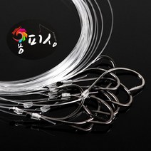 선상 우럭 묶음바늘 채비 10개입 24호 기둥줄 침선 우럭낚시 모듬바늘/우럭바늘, 28호(10개입)