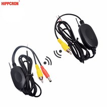 차량 블랙박스 채널 1 2 후방 카메라2.4G 무선 비디오 송신기 수신기 키트 자동차 후방 카메라 및 DVD 모, 한개옵션0