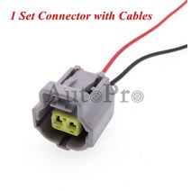 링브로워 유선송풍기 산업용 블로어 엔진 BLOWER 공업용환풍기 도요타 용 터미널 포함 자동차 수온 센서 배선 소켓 2 홀 184006-2 178392-2 1 세트, [02] Follow me cheaper