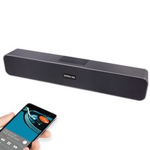 무선 스피커 블루투스 수중 스피커 TV 용 TV PC PC 스마트 폰 MP3 WAV USB SD 카드 강력한 (다크 실버)