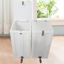 200L PE 물탱크 말통 물저장고 옥상탱크 빗물통 사각, M_200L, 단일사이즈
