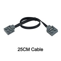 [레고아바타] 파워 기능 모터 테크니컬 부품 MOC 멀티 툴 서보 트레인 PF 8293 8883 모델 모든 브랜드 호환 블록, [17] 25CM line