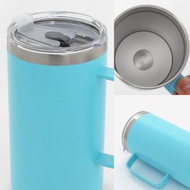 보온 머그(650ML) (스카이) 박람회선물 개업판촉물 등산용스텐컵