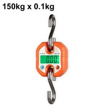 용수철 메달림 캐리어 저울 산업용 휴대용 산업 크레인 스케일 헤비 듀티 디지털 톤백저울, 협력사, c100-오렌지