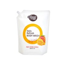 해피바스 애경 데일리 리프레시 바디워시_리필 (2000ML X 6EA), 6개, 2000ml