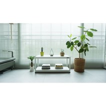 슈랙엣홈 조립식 무볼트 다용도 선반 [가로600] 기본2단, 화이트