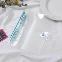 스크랩북 포토 초음파앨범 성장 6링 투명 사진 앨범 3 인치 루스 리프 포토카드 홀더 Kpop 카드 바인더, 04 blue