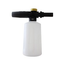 스노우 폼 랜스 고압 와셔 조정 가능한 분무기 노즐 자동차 비누 거품 발생기 Karcher K2 K7 750ml, 01 Black, 01 Black
