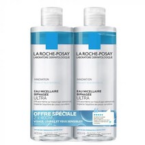 La Roche Posay 프랑스 정품 라로슈포제 미셀라 울트라 BIPHASE 클렌징워터 400ml X2