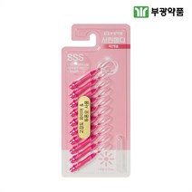 치간칫솔 l자형 교정용 틀니용 치아교정 초극세솔 sss 프라그제거 잇몸마사지 10P*5개