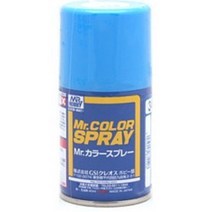 군제 락카 스프레이 GSI-S034 스카이 블루 유광 100ml