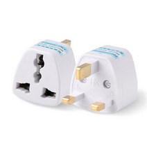 여행용멀티어댑터 멀티 콘센트 어댑터 usb 멀티탭 여행 아답터 해외 유럽 110v 범용 범용 국제 플러그 2 포트 세계 ac 전원 충전기 au 미국 영국 eu 변환기, 영국에서 유럽으로