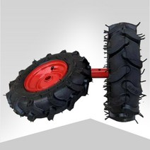 아세아 관리기 부품 걍운기 고무 타이어 350 400 23축 휠포함, 350-6 고무 바퀴