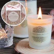 비단장이 프리미엄 아로마 소이캔들, 코튼블러썸, 포장추가/면심지, 90ml, 1개