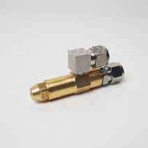 동력 분무기 농약 살포기 사이펀 공기 분무 폐유 버너 노즐 보일러 연소 연료 디젤 중유 점화, 0.8mm Nozzle+0.8mm Nozzle