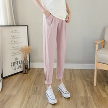 다다랜드 임산부 쉬폰 조거팬츠