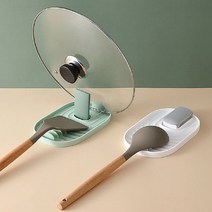 접이식 냄비뚜껑걸이 조리도구받침대 거치대, 화이트