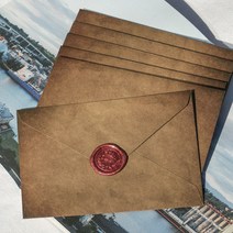 매니토 레트로 감성 예쁜 편지지 세트 20장 100장, 실링 왁스 스티커 세트, 편지지20장/편지봉투10개/실링왁스스티커10개