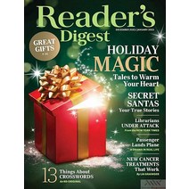 Readers Digest Usa 2022년12/1월호 (리더스다이제스트 미국판 Holiday Magic) - 당일발송