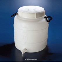 대용량 원형 아스피레이터 바틀 HDPE 대광구 하구병 콕크 카보이 30L ~ 100L