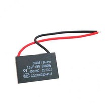 shangren 실린더 모양의 모터 커패시터의 2X CBB60 AC 450V 1.5UF 용량