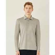 22FW 베이지 단색 울 긴팔카라티셔츠 DMTS2C071I1