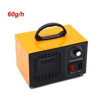 60g 오존 발생기 110V/220V EU 미국 플러그 공기 청정기 살균기 홈 클리너 제거 포름 알데히도 발생 정화기, Yellow A_220V | EU