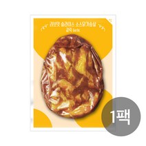 러브잇 슬라이스 소스 닭가슴살 4종 1팩 구성, 01_소스 닭가슴살 갈릭 1팩