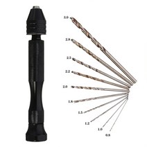 영앤동 핀바이스 레진아트 프라모델 공예 핸드 드릴10pcs세트 (A5248ea1000)