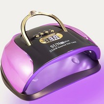네일드라이기 256W UV LED 네일 램프 젤 라이트 폴란드어 드라이어 4 타이머 전문 아트 홈 살롱, 06 C4 Pink_02 EU