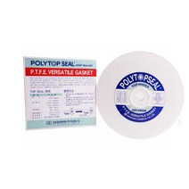 폴리탑씰 다용도 가스켓 테이프 6.0mmx16mmx4.5M 씰링 테프론