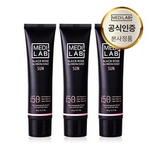 메디 랩 다마스크 장미 블랙로즈 핑크톤업 광채 블로썸 선크림 SPF 50+ / PA++++ (주름개선 미백 자외선 차단 3중 기능성), 3개, 60g