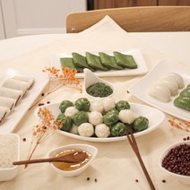 한결가치 굳지않는 떡돌이 세트 3kg, 모둠꿀떡1kg+모둠바람떡1kg+쑥앙금절편1kg, 선택안함