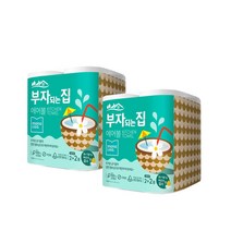 부자되는집 에어볼 키친타올 130매 (2+2롤), 2팩, 4롤