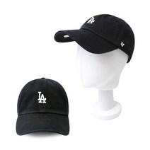 47브랜드 47브랜드 볼캡 모자 MLB LA다저스 스몰로고 블랙