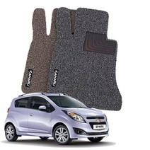 카마루 쉐보레 더뉴 스파크 넥스트 스파크 내츄럴 코일매트 신제품, 코일매트 1+2열-브론즈, 넥스트 스파크 (15/7~18/4)