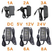 AC DC 5V 6V 8V 9V 10V 12V 13V 14V 15V 24V 파워서플라이 어댑터 1A 2A 3A 5A 6A 8A power supply charger 220v to, [05] 12V, [02] 2A, [02] US Plug, 05 12V_02 2A_02 US Plug
