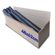 평판비닐봉투 ( 48 x 62 / 15~20리터 ) 600장 (흰색/검정색/청색), 검정색