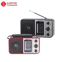롯데 단파라디오/핑키250/260/8밴드/USB재생/6W, 본상품선택 핑키260(블랙)