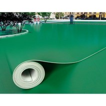 PVC 녹색 장판 공장 상업용 바닥 매트 방수 미끄럼 방지 작업장, 두꺼운1.2mm순백색-환경친화적