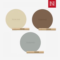 노마드 캠핑테이블 방수매트 아이콘패드 C450, 모카브라운