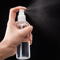 다용도 스프레이 투명 공병 탈취제 소분 용기 100ml 100ml 1개, 10개