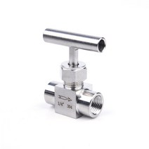 보일러배관 보일러밸브 1/8 "1/4" 3/8 BSP 암나사 304 스테인레스 스틸 니들 밸브 유량 제어, 01 1/2